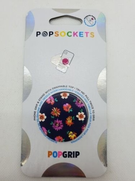 Popsockets Swappable Top Phone Grip & Stand - DECONSTRUCTED BOUQUET - Picture 3 of 4